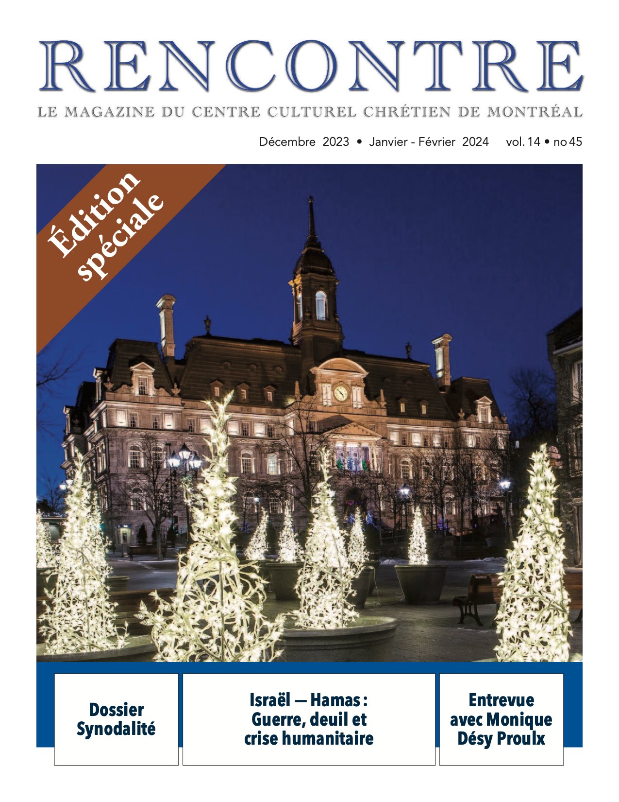 N°45 – Magazine Rencontre Décembre 2023